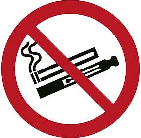 7540217 : Pictograma djois prohibido el uso de cigarrillos e...