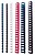 Argolas Pvc Encadernar 06mm 20 Folhas Cx100un Branco 1713010 - imagem 1