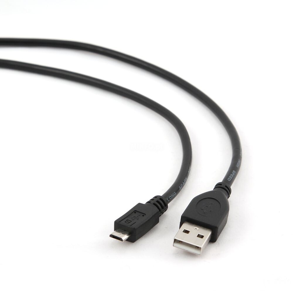 Cavo USB Gembird 2.0 a Micro USB Macho Macho 0,5M CCP-mUSB2-AMBM-0.5M