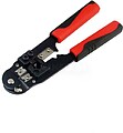 Alicate 3in1 Para Cravar Fichas de Rede RJ45 LIM-T-WC-03