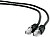 Cavo Vermelho Utp Gembird Cat 6 Preto 1M PP6U-1M/BK - imagem 1