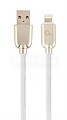 Cable Iphone Lightning-USB A/M USB2.0 1M Blanco CC-USB2R-AMLM-1M-W