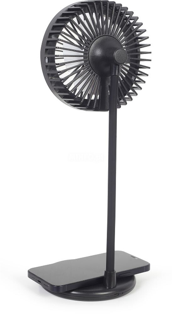 Ventilador de Sobremesa com Lâmpada e Carregador sem Fio TA-WPC10-LEDFAN-01