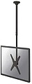 NewStar TV/Monitor Ceiling Mount for 32”-55” Screen, Height Adjustable - Black - Montagem no tecto para visor LCD - preto - tamanho de tela: 32”-75” FPMA-C340BLACK