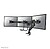 Neomounts Flat Screen Desk Moun : 10-27IN Desk Clamp/Grommet Blk NM-D775DX3BLACK - imagem 1