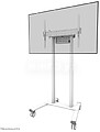 Neomounts Video Kit Cam- &AV Shelf Adapter for FL55-875WH1 White AFL-875WH1