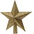 Estrela de Ouro para Árvore de Natal 71872 - imagem 1
