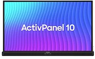 Promethean ActivPanel 10 - 65” Classe Diagonal ecrã LCD com luz de fundo LED - interativa - com ecrã tátil (multi-touch) - 4K UHD (2160p) 3840 x 2160 - Direct LED - Compatível com TAA AP10-A65-EU-1
