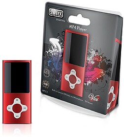 MP512 : MP4 Player Vici Red 4GB