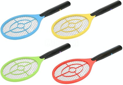 G-06268: 06268 MATADOR DE INSETOS COM RAQUETA ELÉTRICA 46 X 17CM CORES VARIADAS