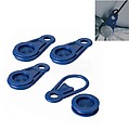 Conjunto de 6 grampos para toldos e lona