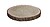 Decoração de Base de Tronco de Madeira H3XD30CM - imagem 1