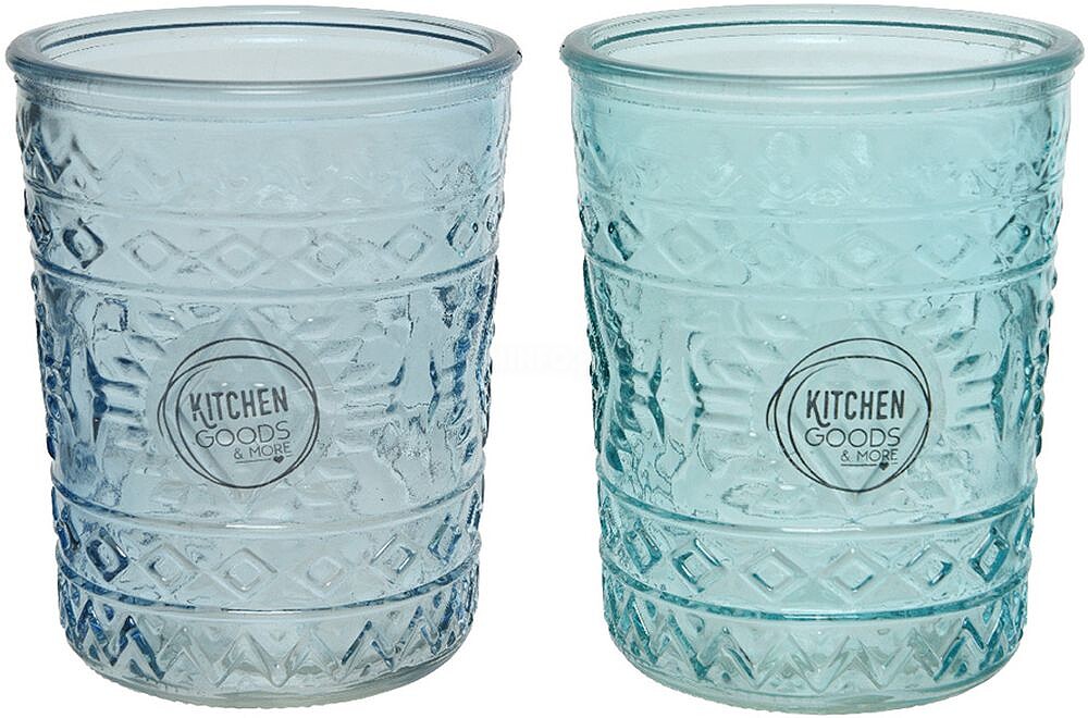 Tapera de Cristal com Relevo Dia 8,3x10,3cm 350ml 83259