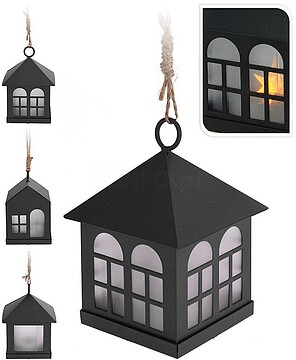 FAROLITO LED 6X8CM Preto