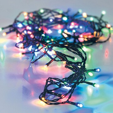 GUIRNALDA A PILHAS CABO VERDE 48 LED MULTICOLOR IP44 MULTIF