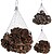 Pinhas para Decorar, 2 Modelos, Nevadas e sem Neve G-72517 - imagem 1