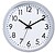Relógio de Parede Redondo Fundo Branco Ø20CM X3,8CM 07887 - imagem 1