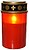 Vela funerária (cemitério) com luz led alimentada por bateria G-72957 - imagem 1