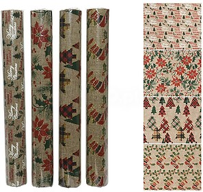 G-72620 : 72620 CAMINHO DE MESA MOTIVOS NAVIDEINHOS, 35cmx2m...