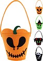 Cesta para Recolher Doces de Halloween, Goma EVA. 4 Modelos. Básicos G-72485