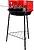 Pizza de Barbacoa Preta/Vermelha, 33 x 32 x 55 cm G-73757 - imagem 1