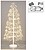 Árvore de Natal 600 LED Luz Branco Frio 1m G-72896 - imagem 1