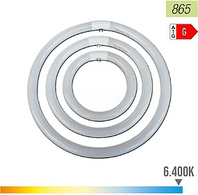 Tubo Fluorescente Circular 22W Trifósforo 865 Ø 21cm Phili...