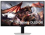 Monitor Samsung Odyssey G8 32” OLED UltraHD 4K 240Hz FreeSync Premium Pro - Resposta 1ms - Ajustável em Altura, Giratório e Inclinável - Ângulo de Visão 178º - HDMI, DisplayPort - VESA 100x100mm LS32DG802SUXEN