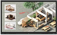 LG Monitor Profissional 65” UHD 4K 400CD 16/7 Multi Touch 50 Points 65TR3DQ 65TR3DQ-B