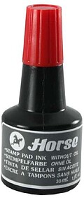 Tinta para Tampo de Cavalo 30ml - Sem Óleo - Cor Vermelha H...