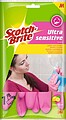 Scotch-Brite Ultra-Sensitive Guantes Multiuso - Talla Mediana - Perfumados - Color Rosa 7100144177