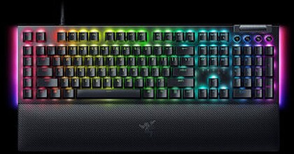 RZ03-04691800-R3M1 : BlackWidow V4 (Yellow Switch) - US Layout