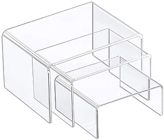 G-02488 02488 PACK DE 3 EXPOSITORES ELEVADOS DE METACRILATO ...