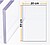 PLACA POLICARBONATO TRANSPARENTE 4mm - 20x30cm Placa de Policarbonato Transparente 4mm - 20x30cm G-02481 - imagem 1