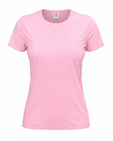T-SHIRT SENHORA 2600 MANGA CURTA tam: L cor: Rosa - Belcamp