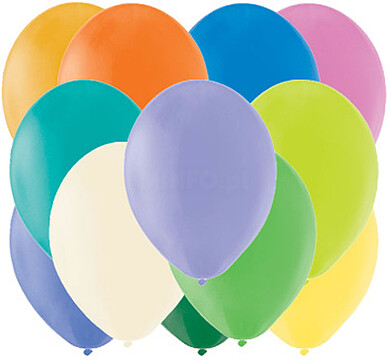 Balões Latex opacos 32 cm Saco 100 unidades S/Impressão