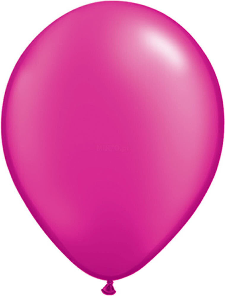 Balões Latex 11”/29 cm : Cor Fucshia : Saco 100 unidades S/Impressão