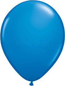 Balões Latex 11”/29 cm : Cor Azul Médio : Saco 100 unida...