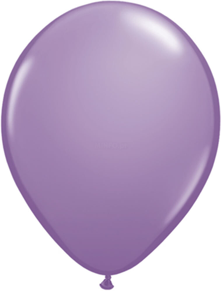 Balões Latex 11”/29 cm : Cor Lilás : Saco 100 unidades S/Impressão