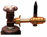 Adaptador simples para garrafa de gás hélio