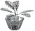 Maqueta 3d Metal Fascinations Planta Sago Palm Tree Montagem Sem Cola Nem Soldadura Maquetas 3d MMS021 - imagem 2