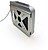Compulocks Mac Mini Security Mount and Lock - Kit de segurança de sistema - montagem na parede, montável sob a mesa - para Apple Mac mini (Finais de 2012, finais de 2014, Meados de 2010, Meados de 2011) MMEN76 - imagem 2