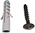 Kit Montaje Barras de Seguridad, 10 Tornillos de Acero Y 10 Tacos, Blister G-86417 - imagem 2