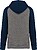 Sweatshirt com capuz bicolor de criança PA370 - imagem 2