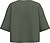 Sweatshirt «crop» de manga curta com decote redondo de senhora PA394 - imagem 2