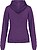 Sweatshirt de senhora com capuz em contraste K465 - imagem 2