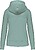 Sweatshirt eco-responsável com capuz e fecho de senhora K4031 - imagem 2