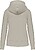 Sweatshirt eco-responsável com capuz e fecho de senhora K4031 - imagem 2