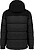 Parka acolchoada com capuz bicolor unissexo K6163 - imagem 2