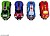 Carros de acrobacia Marvel 1 unidade aleatória AR79200A - imagem 2